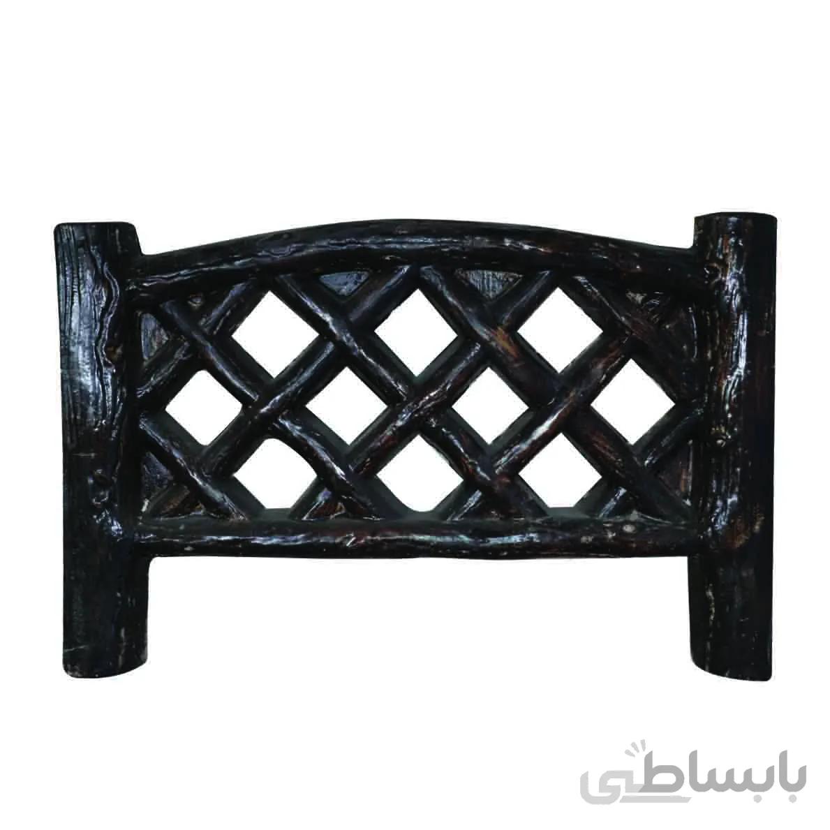 نرده بتنی پلیمری مدل حصار سفید