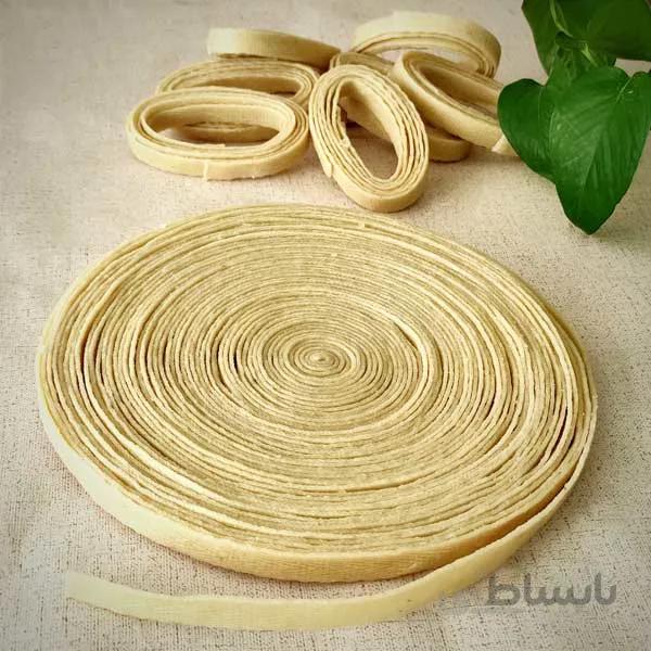 فیتیله مومی رنگی نواری