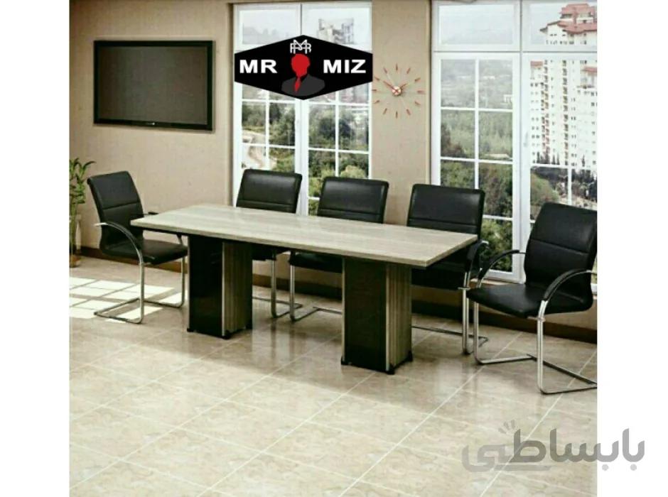 میز کنفرانس هشت نفره مدل لیندا کد d254