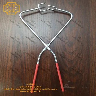 انبر لعاب زنی دسته قرمز