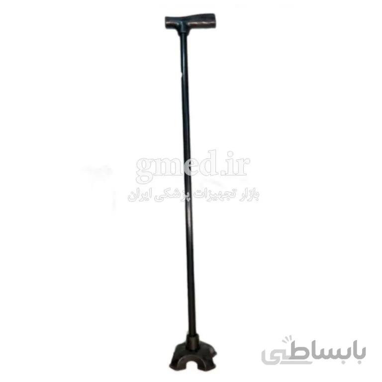 عصای چهارپایه دار پایه پلاستیک ساخت ایران