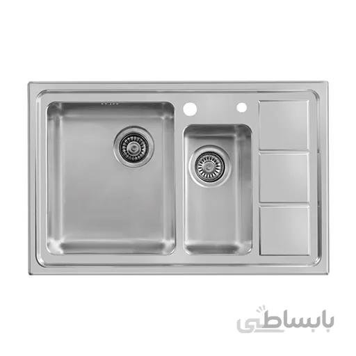 سینک باکسی توکار مدل 376-S اخوان ا 376-S
