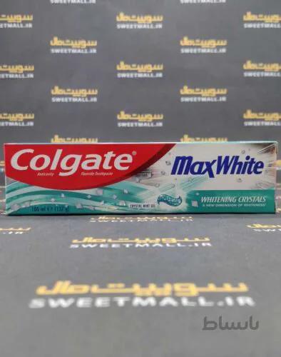 خمیر دندان کلگیت 100 میلی لیتر colgate-خمیردندان مکس وایت کولگیت