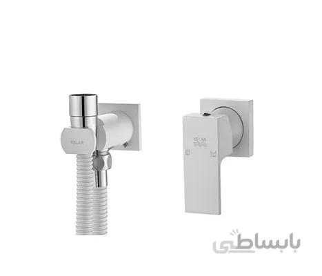 توالت توکار مدل فلت لاکچری سفید کلار (Kelar)