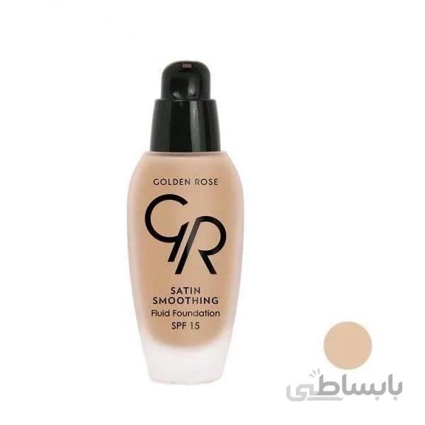 کرم پودر گلدن رز مدل satin شماره 28 حجم 34 میلی لیتر