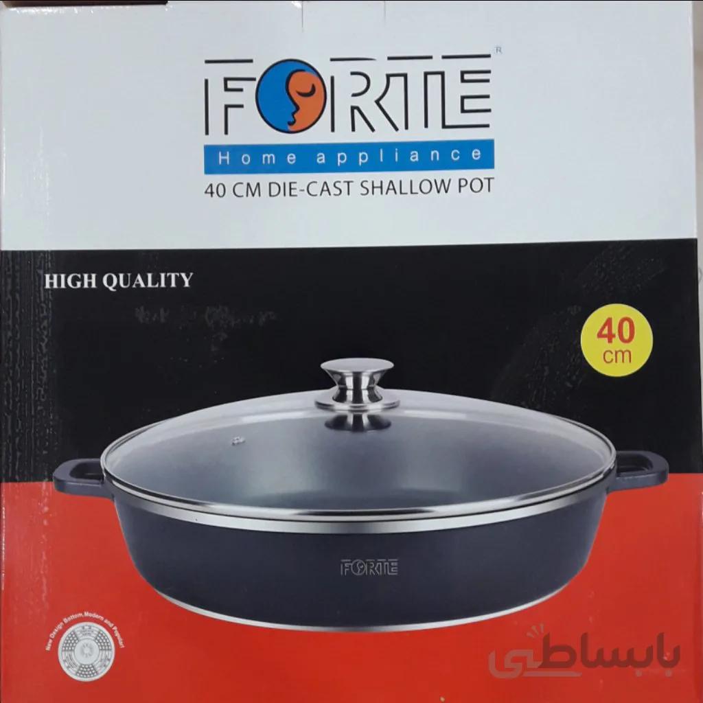 تابه چدن سایز 40 فورته