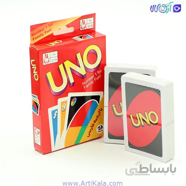 بازی اونو دوبل 108 کارتی