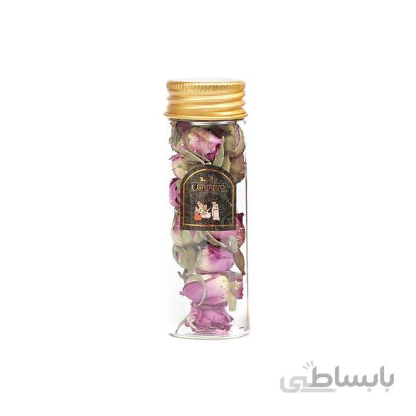 گل محمدی شیشه ای 8 گرمی