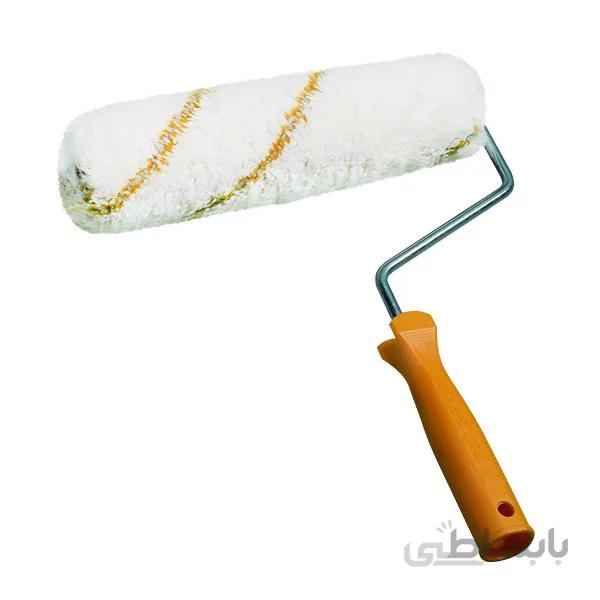 غلطک رنگ 25 سانت پلاستیک دوقوش فرچه کد 15051