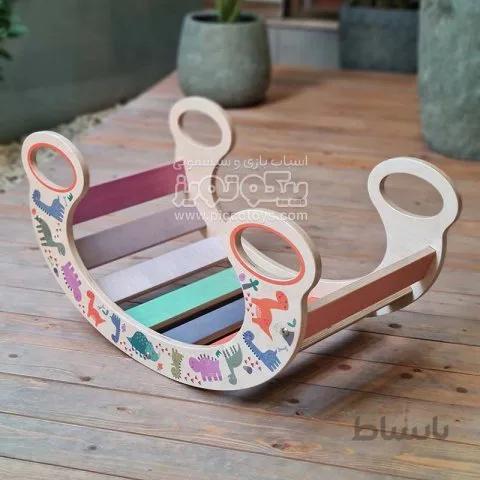 راکر چوبی پوپولوس طرح دایناسور کد 3916208