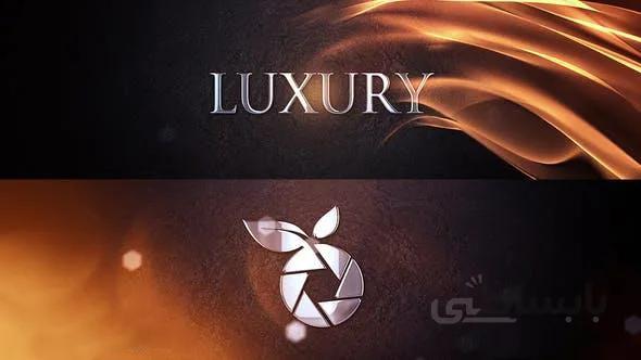 پروژه آماده افترافکت : لوگو لوکس Luxury Logo Intro 24158920