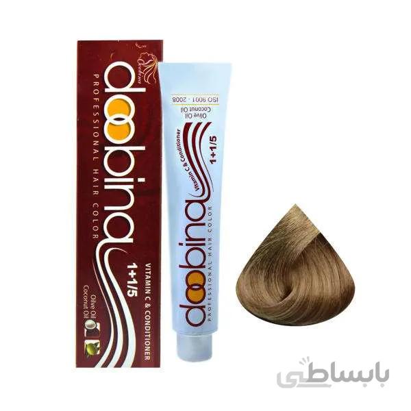 رنگ موی دوبینا شماره 8.79 رنگ کاکائویی خیلی روشن