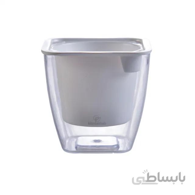 گلدان پلاستیکی خودآبیار آکواریومی