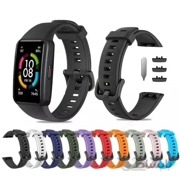 بند سیلیکونی مچ بند هوشمند هواوی آنر بند 6 – Huawei Honor Band 6 Silicone Band