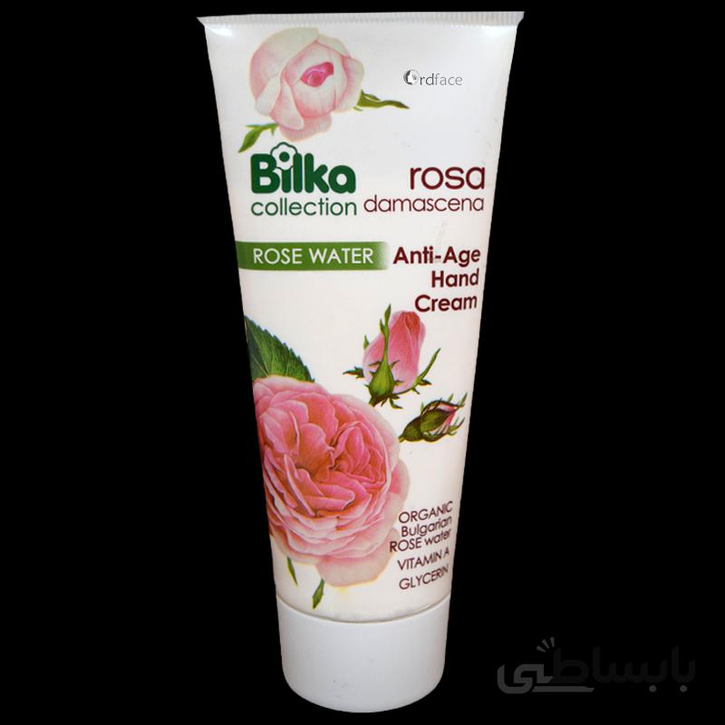 کرم ضد چروک دست بیلکا مدل Bilka Rose Water