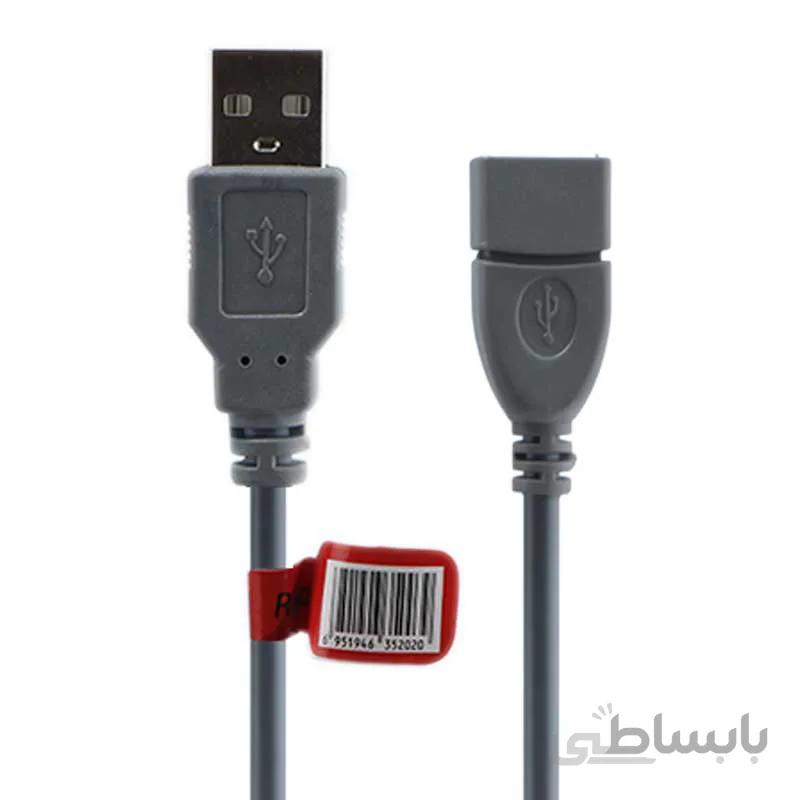 کابل افزایش طول Royal USB 3m ا Royal USB 3m Male to USB Female Cable