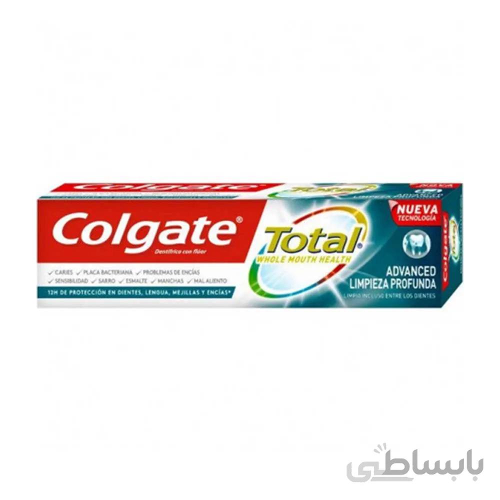 خمیر دندان کلگیت سری total مدل advanced accion visible در حجم 75میلی لیتر ا Colgate total tooth series toothpaste, advanced accion visible model, 75ml