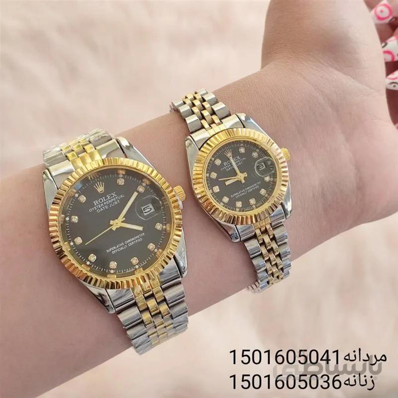 ست ساعت زنانه و مردانه طرح لوکس کد۱۳۱۷۳۱۷۲۸۴۴