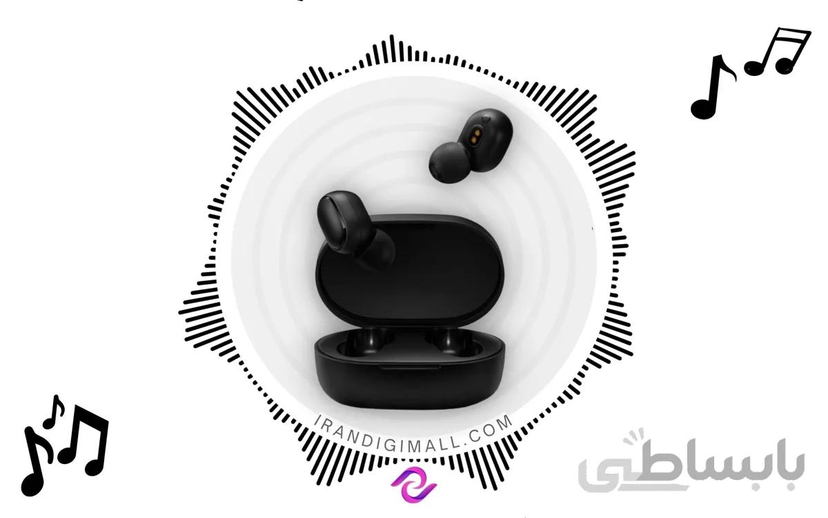 هدفون بلوتوث شیائومی AirDots 2 _ Basic 2 ا Xiaomi Mi True Wireless Earbuds Basic 2 کد 243596