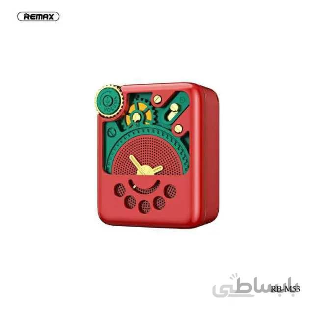 اسپیکر بلوتوثی ریمکس مدل Remax RB-M53 ا REMAX Linon AI Wireless Speaker RB-M53