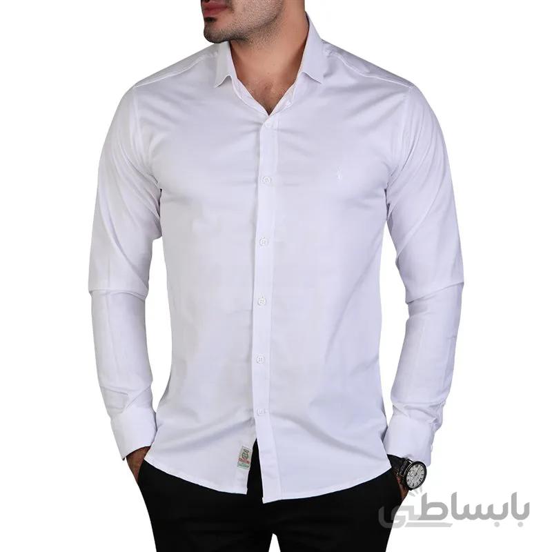 پیراهن مردانه آستین بلند کلاسیک کد۲۰۳۵