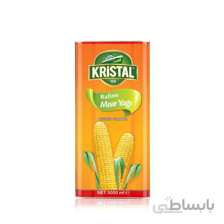 روغن ذرت کریستال 5 لیتری