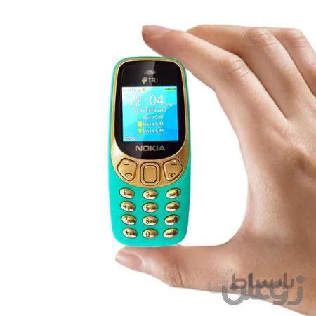 مینی موبایل نوکیا مدل Q3308 Pro سه سیم کارت با قابلیت تغییر صدا — تصویر 1