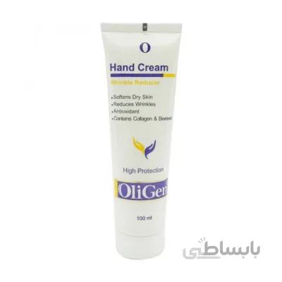 کرم دست ضد چروک الی ژن OliGen Hand Cream Wrinkle Repair Plus 100ml