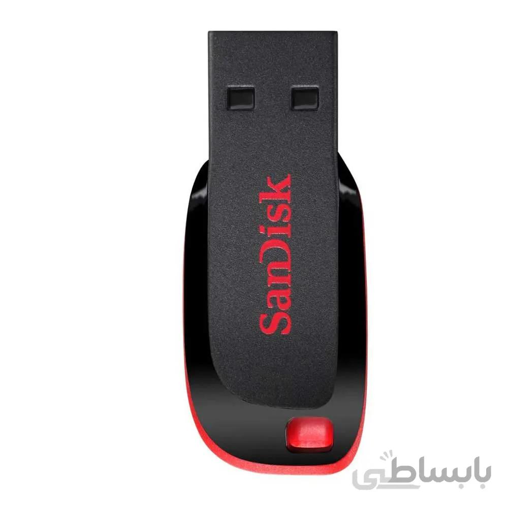 فلش مموری سن دیسک Cruzer Blade _ CZ50 | ظرفیت 16 گیگابایت ا SanDisk Cruzer Blade CZ50 Flash Memory 16GB کد 282544