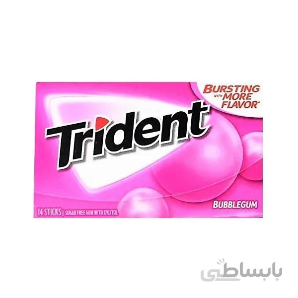 آدامس تریدنت بادکنکی 14 عددی Trident Bubblegum
