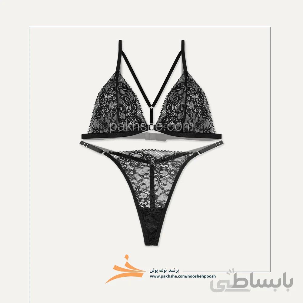 ست برالت هارنس دار فانتزی برند نوشه پوش کد 30001