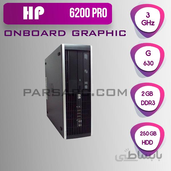 مینی کیس G630 2GB 250 HDD Desktop hp 6200pro