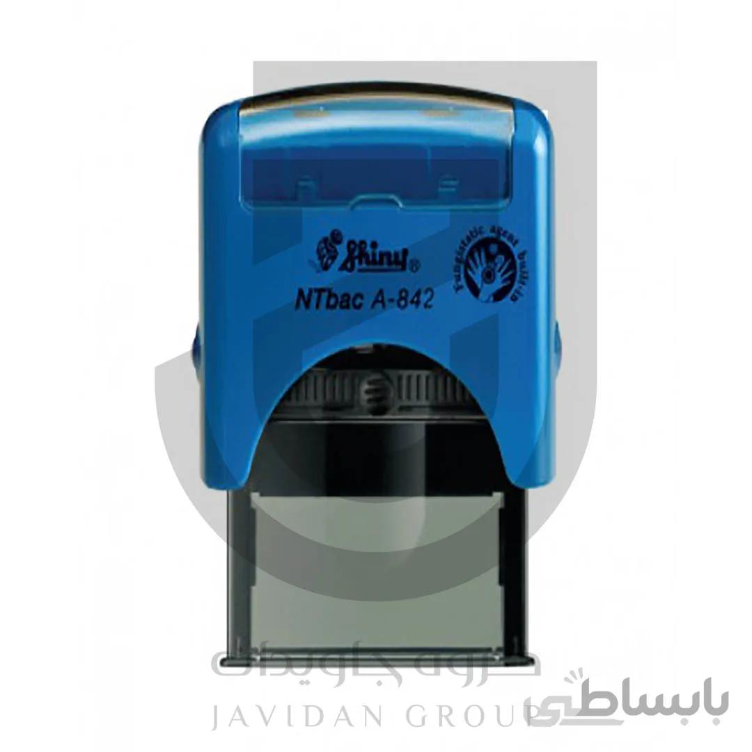 مهر ژلاتینی آنتی باکتریال مستطیل Shiny A-842