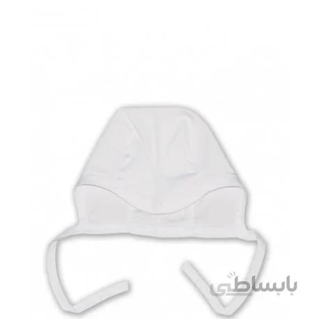 کلاه پسرانه و دخترانه سفید ساده دولو Davalloo