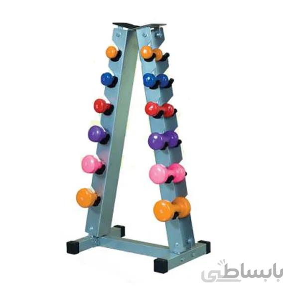استند دمبل آذیموس مدل 101ST ا دمبل آذیموس Dumbbell Stand model 101ST