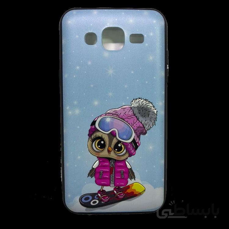 قاب طرح دار سامسونگ J5 طرح جغد/SAMSUNG J5 2015