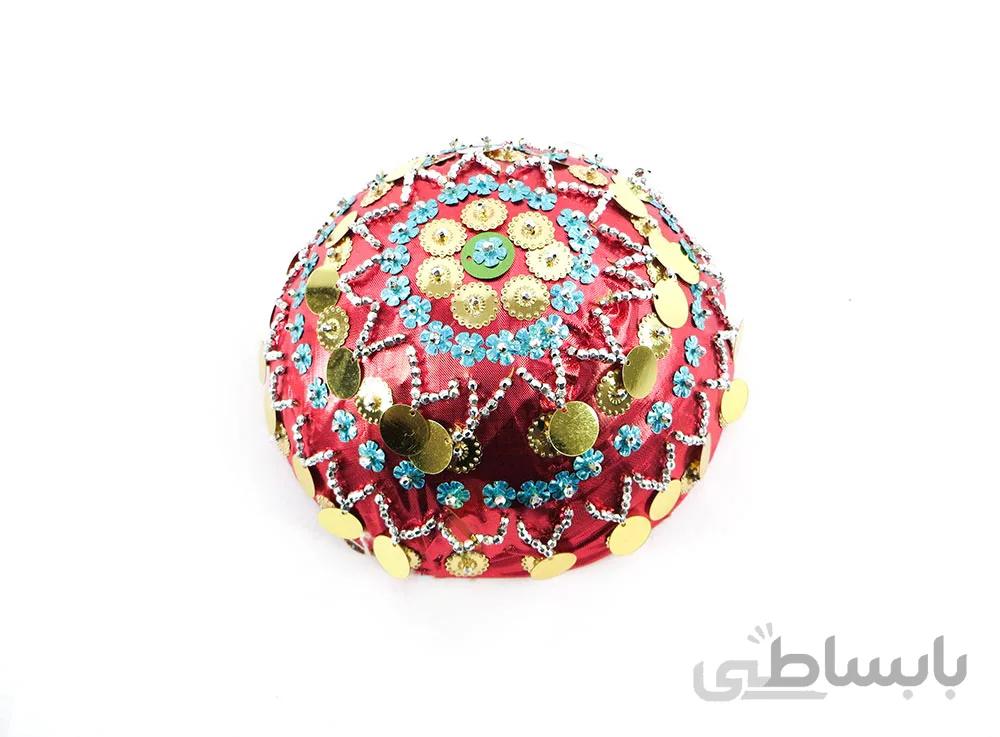 کلاه تولد دخترانه کردستان طرح ژیان ا Traditional hat girls kurdistan plan zhiyan