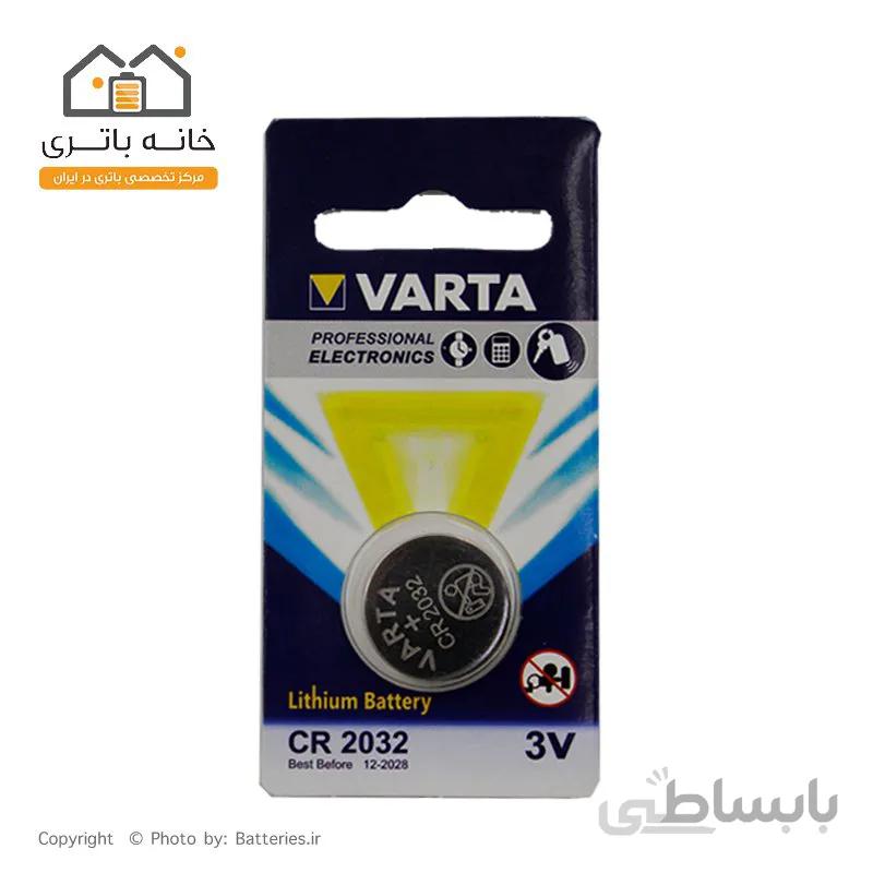 باتري سکه اي وارتا مدل CR2032 ا Varta CR2032 Lithium