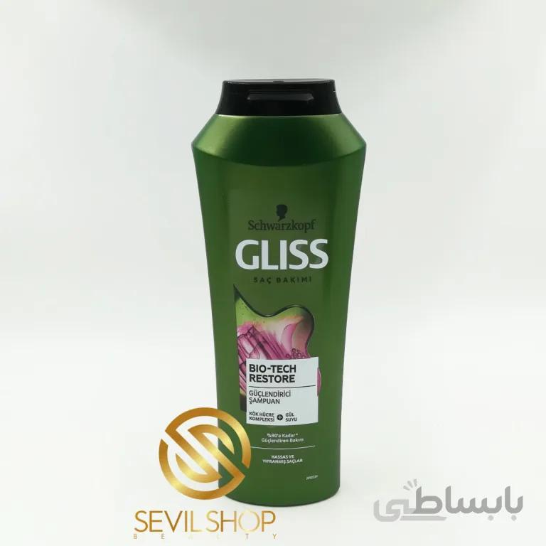 شامپو گلیس مناسب موهای حساس و آسیب دیده 500 میل