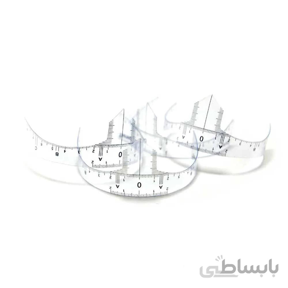 خط کش قرینه سازی ابرو