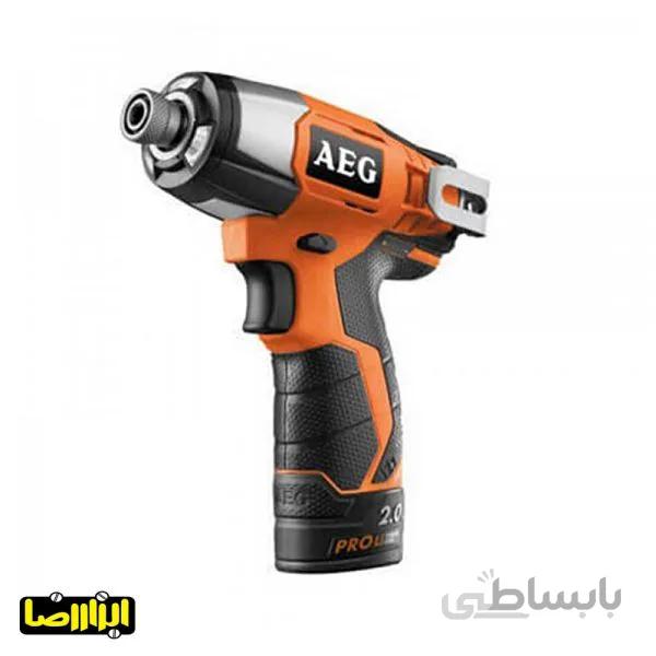 پیچ گوشتی شارژی آاگ مدل BSS12CLI