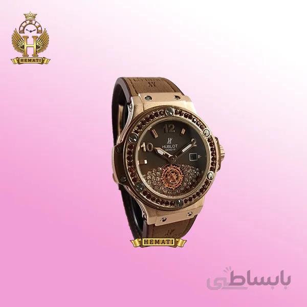 ساعت زنانه هابلوت بیگ بنگ Hublot Big Bang HUCL503 قهوه ای
