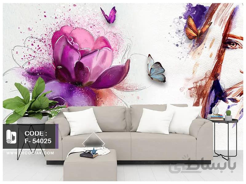 پوستر دیواری چهره کد F-54025