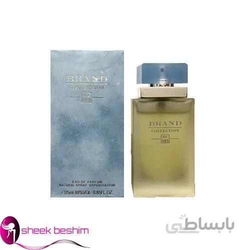 عطر زنانه برند کالکشن مدل 93 (D&G light blue) حجم 25 میل