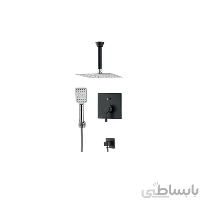 دوش توکار kwc مدل اوا مشکی تیپ 3
