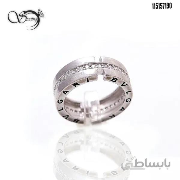 رینگ نقره با یک دور نگین کد:۱۱۴۹