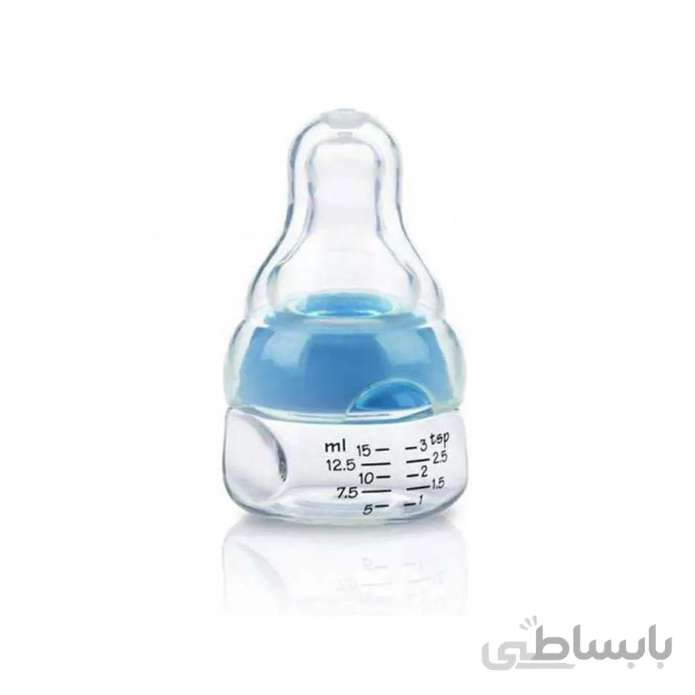 قنداغ خوری 0+ ماه نابی nuby درپوش دار ظرفیت 15 میلی لیتر