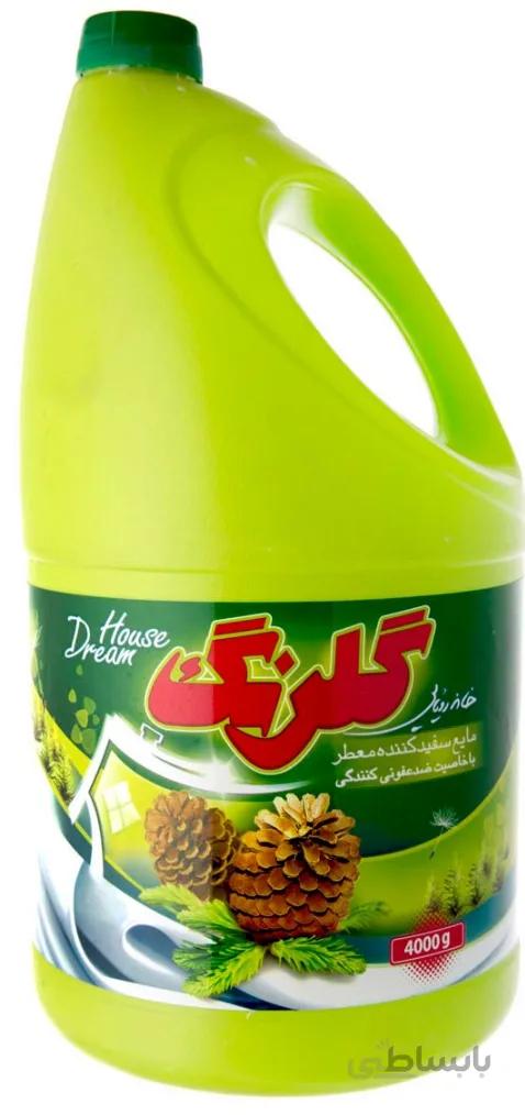 مایع سفید کننده معطر گلرنگ 4 کیلوگرمی ا -