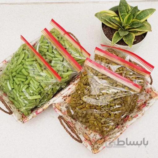 لوبیا سبز خام یک کیلو-ارسال فقط برای تهران