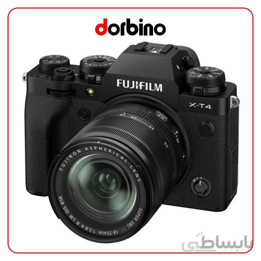 دوربین عکاسی فوجی فیلم FUJIFILM X-T4 Mirrorless Camera with 18-55mm Lens (Black)